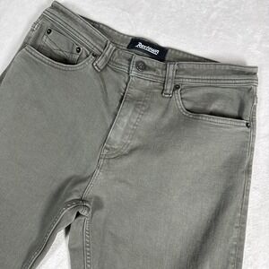 Revtown Sharp Jeans Decade Denim Stretch Green Mens Size 32X31